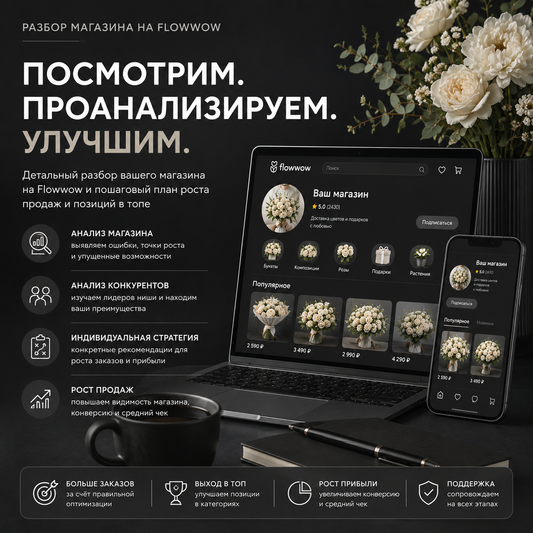 Разбор магазина FLOWWOW