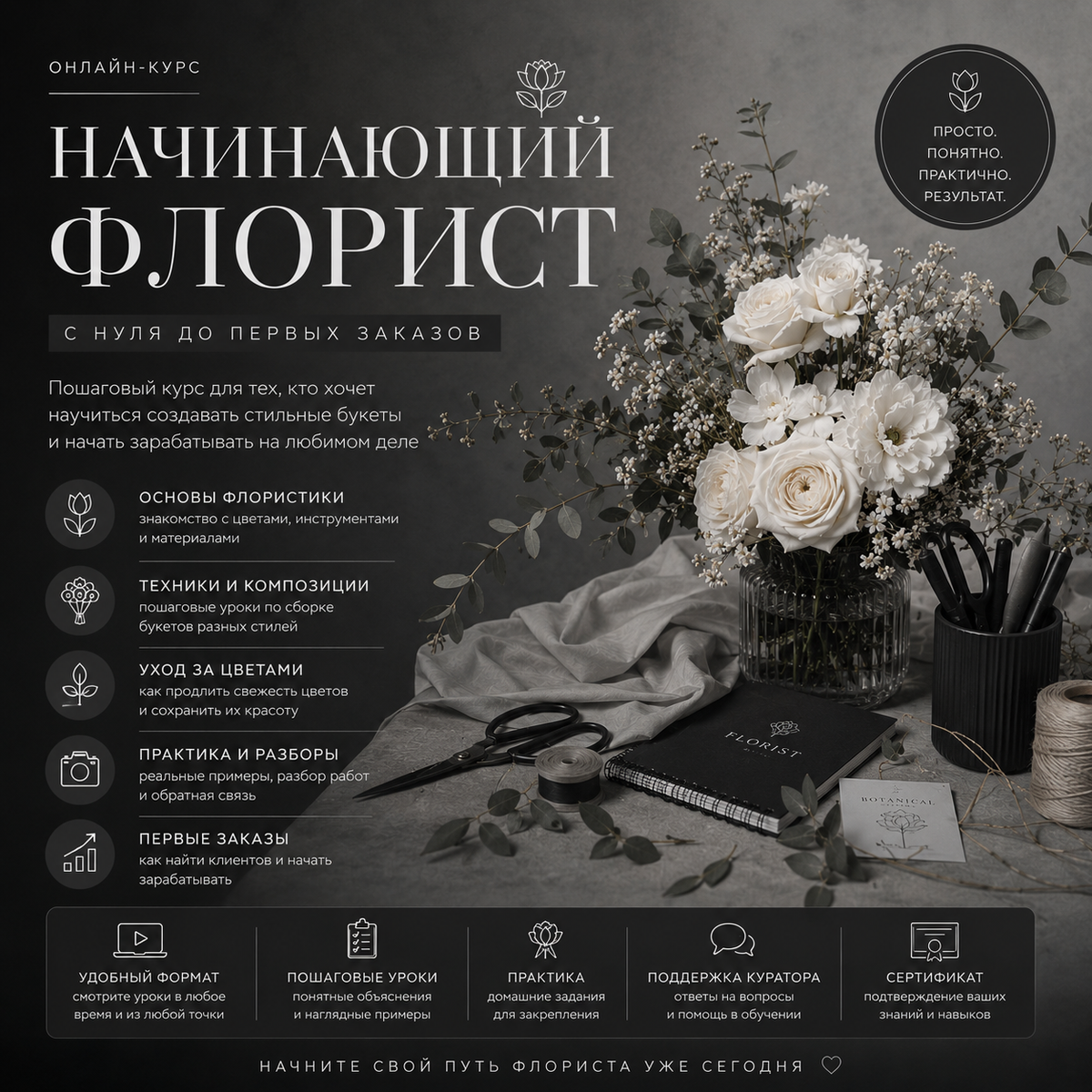 BCU / Флорист с Нуля